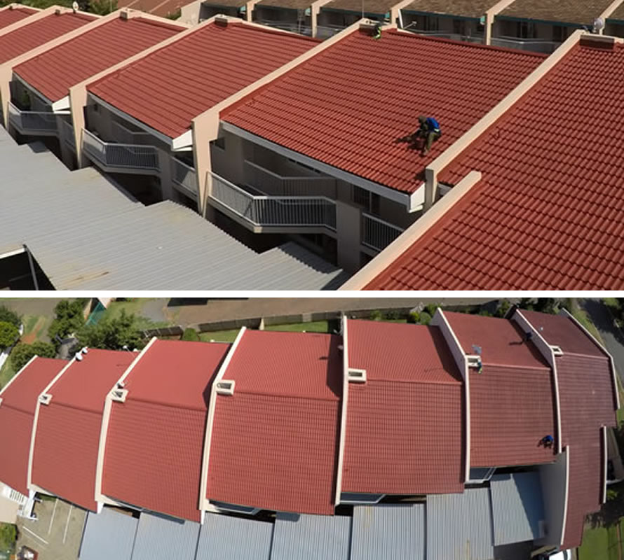 Maintaining sectiontal title roofs are very important in Langenhovepark
